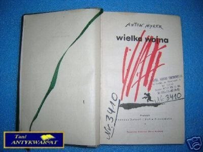 WIELKA WOJNA - A. Myrer WIELKA WOJNA - A. Myrer