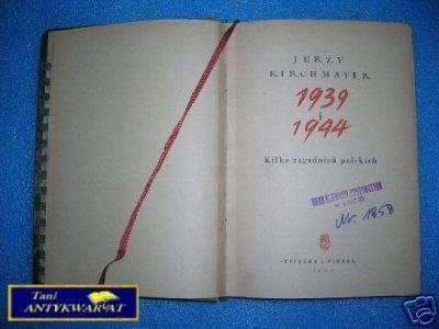 1939 i 1944 - J.Kirchmayer