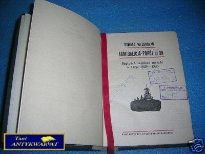 ADMIRALICJA - POKÓJ NR 39 - D.McLachlan