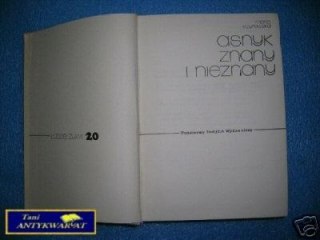 ASNYK ZNANY I NIEZNANY - M.Szypowska