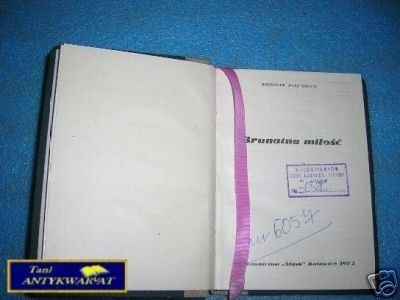 BRUNATNA MIŁOŚĆ - B.Piastowicz BRUNATNA MIŁOŚĆ - B.Piastowicz