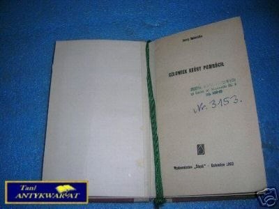 CZŁOWIEK, KTÓRY POWRÓCIŁ - J.Gałuszka CZŁOWIEK, KTÓRY POWRÓCIŁ - J.Gałuszka