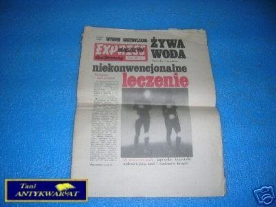 EXPRESS ILUSTROWANY WYD.NADZWYCZAJNE 1989 ŁÓDŹ