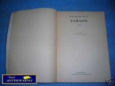 FARAON - B. Prus