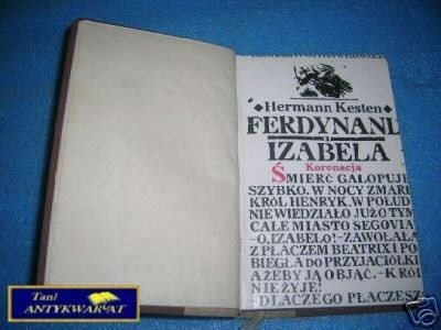 FERDYNAND I IZABELA - H.Kesten FERDYNAND I IZABELA - H.Kesten