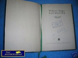 GAVROCHE - W. Hugo