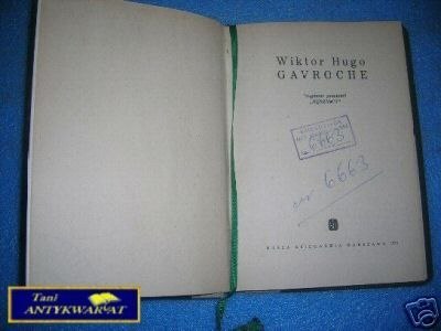 GAVROCHE - W. Hugo
