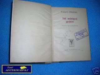 JAK NAJWIĘCEJ GROBÓW - M.Allingham