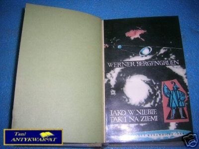 JAKO W NIEBIE TAK I NA ZIEMI - W.Bergengruen