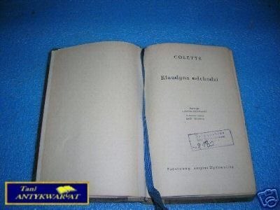 KLAUDYNA ODCHODZI - Colette KLAUDYNA ODCHODZI - Colette