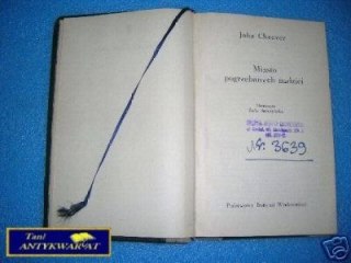 MIASTO POGRZEBANYCH NADZIEI - J. Cheever