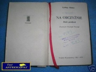 NA OBCZYŹNIE - G. Ronay
