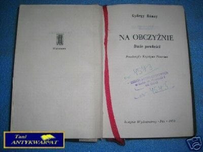 NA OBCZYŹNIE - G. Ronay