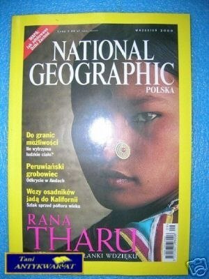 NATIONAL GEOGRAPHIC POLSKA NR.9 WRZESIEŃ 2000