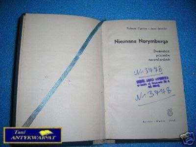 NIEZNANA NORYMBERGA - T.Cyprian i J.Sawicki