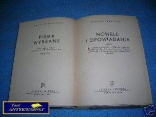 NOWELE I INNE OPOWIADANIA TOM II - A. Dygasiński