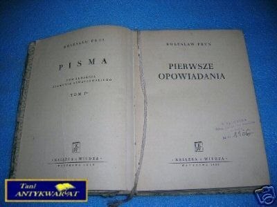 PIERWSZE OPOWIADANIA - B.Prus