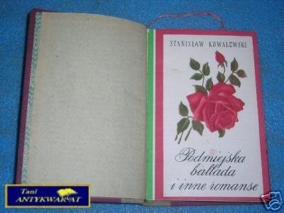 PODMIEJSKA BALLADA I INNE ROMANSE - S.Kowalewski
