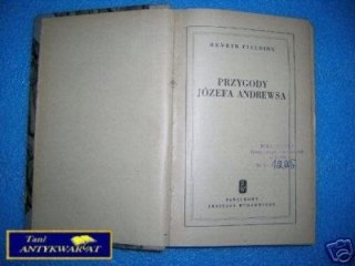 PRZYGODY JÓZEFA ANDREWSA t. I - H. Fielding