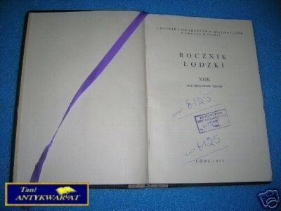ROCZNIK ŁÓDZKI XVIII