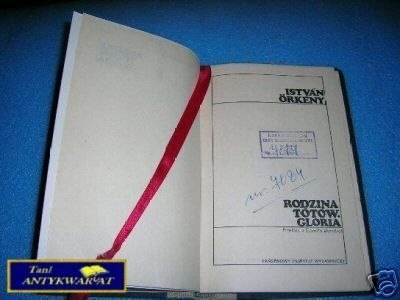 RODZINA TÓTÓW, GLORIA - I.Orkeny