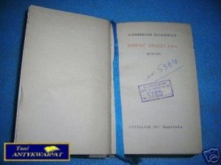 ŚMIERĆ DONŻUANA - A. Jackiewicz