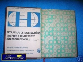 STUDIA Z DZIEJÓW ZSRR I EUROPY ŚRODKOWEJ TOM IV