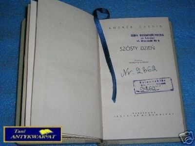 SZÓSTY DZIEŃ - A.Chedid