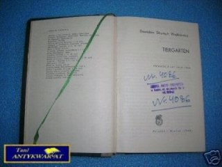 TIERGARTEN - S.Strumph Wojtkiewicz