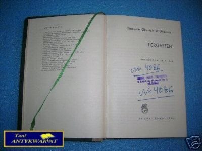 TIERGARTEN - S.Strumph Wojtkiewicz