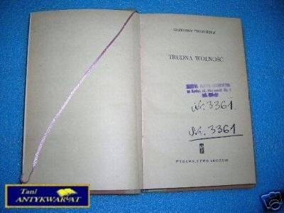 TRUDNA WOLNOŚĆ - G.Timofiejew
