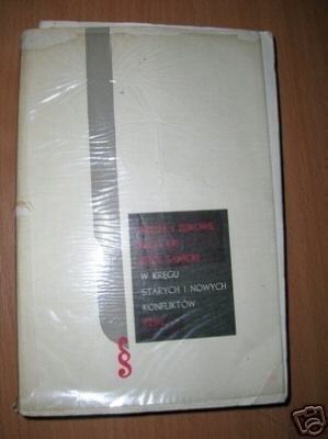 W KRĘGU STARYCH I NOWYCH KONFLIKTÓW- Dr Sawic