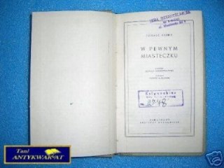 W PEWNYM MIASTECZKU - T.Hardy