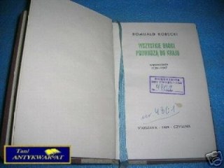 WSZYSTKIE DROGI PROWADZĄ DO KRAJU - R. Kobecki