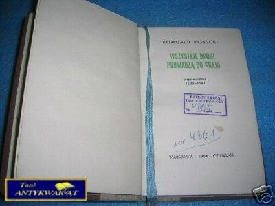 WSZYSTKIE DROGI PROWADZĄ DO KRAJU - R. Kobecki