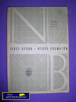 WYBÓR POEMATÓW - J. Byron