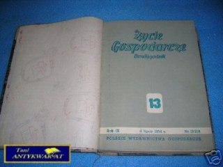 ŻYCIE GOSPODARCZE DWUTYGODNIK NR 13-24 1954