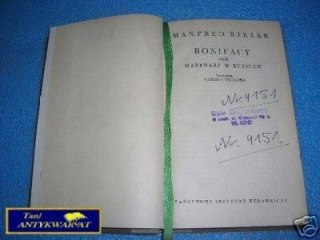 BONIFACY CZYLI MARYNARZ W BUTELCE - M.Bieler