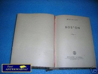 BOSTON TOM I - U. Sinclair