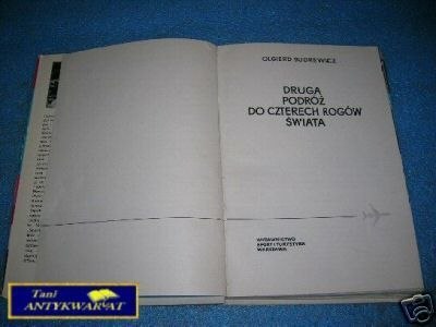 DRUGA PODRÓŻ DO CZTERECH ROGÓW ŚWIATA - O.Budr