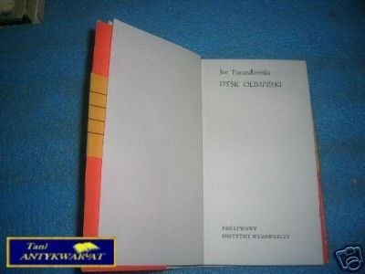 DYSK OLIMPIJSKI - J.Parandowski