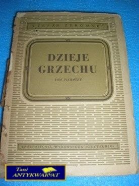 DZIEJE GRZECHU- S.Żeromski
