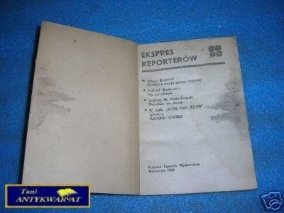 EKSPRES REPORTERÓW - Praca zbiorowa