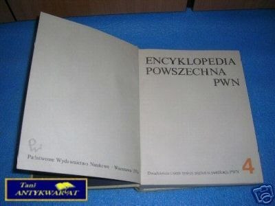 ENCYKLOPEDIA POWSZECHNA PWN TOM IV - Praca zbiorowa