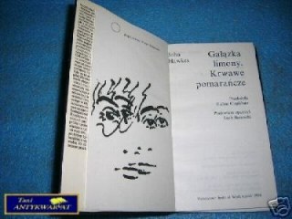 GAŁĄZKA LIMONY. KRWAWE POMARAŃCZE - J.Hawkes