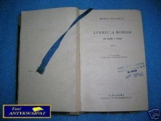 LUKRECJA BORGIA - M. Bellonci