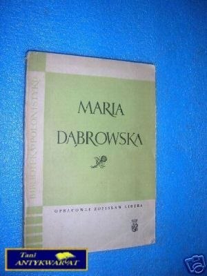 MARIA DĄBROWSKA - Z.Libera