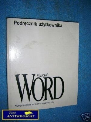 MICROSOFT WORD WERSJA 6.0 - Praca zbiorowa