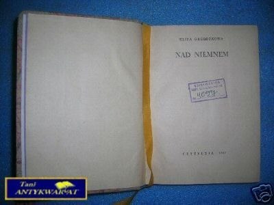NAD NIEMNEM - E. Orzeszkowa