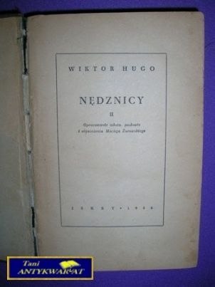 NĘDZNICY II - Wiktor Hugo NĘDZNICY II - Wiktor Hugo